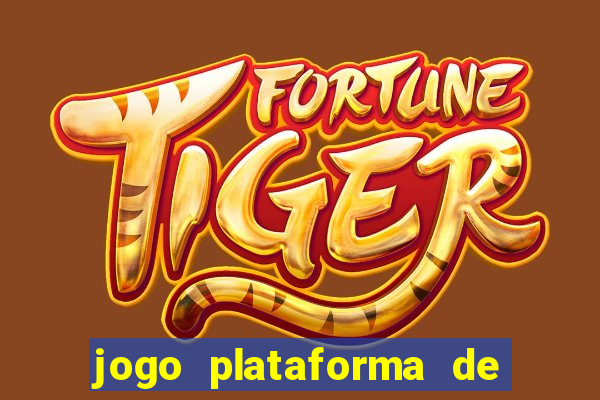 jogo plataforma de 3 reais